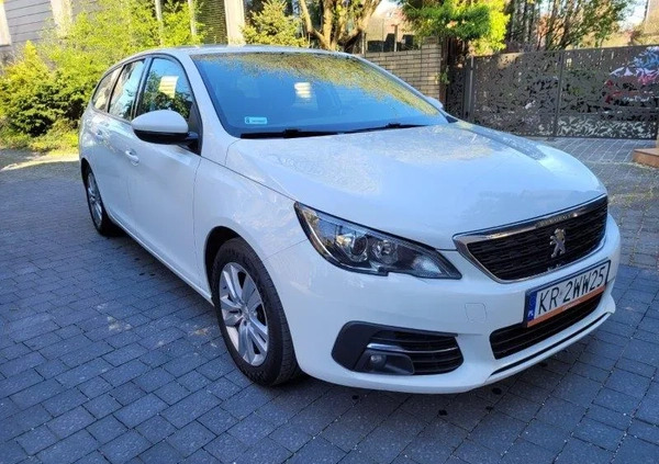 Peugeot 308 cena 36000 przebieg: 162000, rok produkcji 2017 z Kraków małe 232